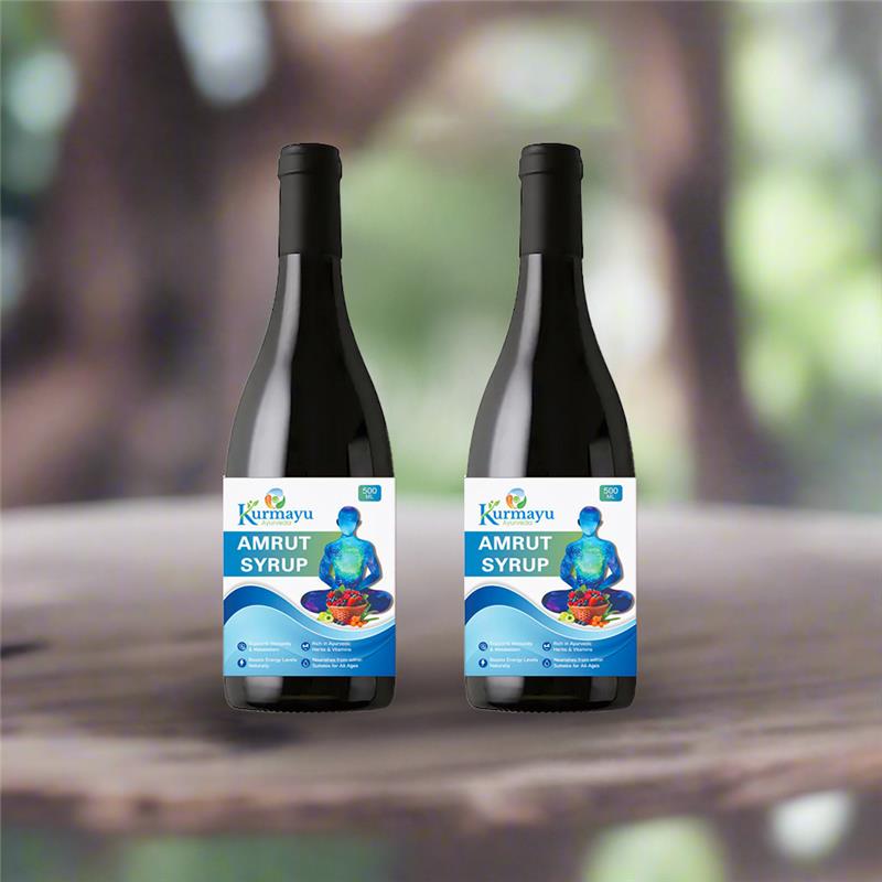 Kurmayu Herbal Wellness Drink – Amrut Blend 500 ml (Pack of 2 @ 10% off)